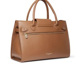 The Windsor Workbag - Pebbled Tan Leather