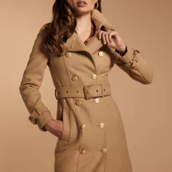 Marlborough Trench Coat - Camel
