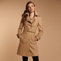 Marlborough Trench Coat - Camel