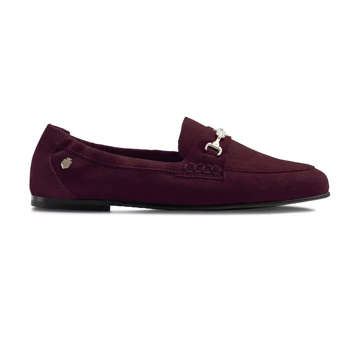 The Newmarket Loafer - Plum - Ruffords Country Store