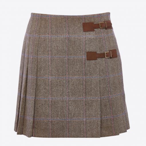 Dubarry Blossom Tweed Skirt - Woodrose