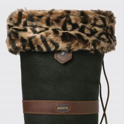 Dubarry Faux Fur Boot Liners - Leopard