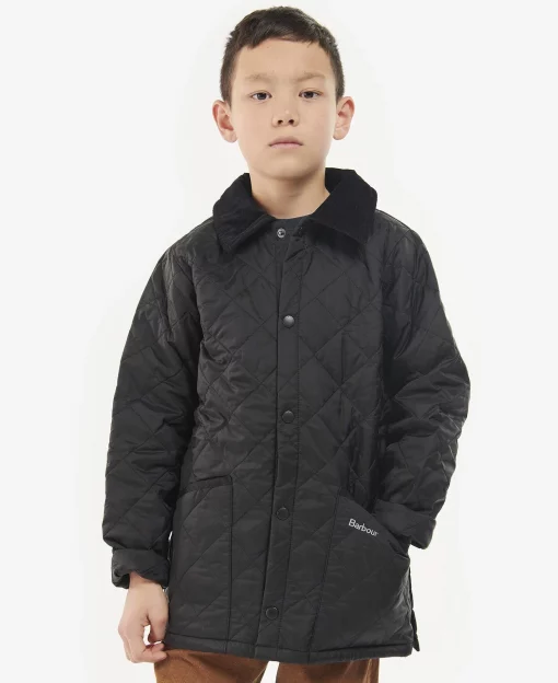 Barbour trawl quilted sales jacket