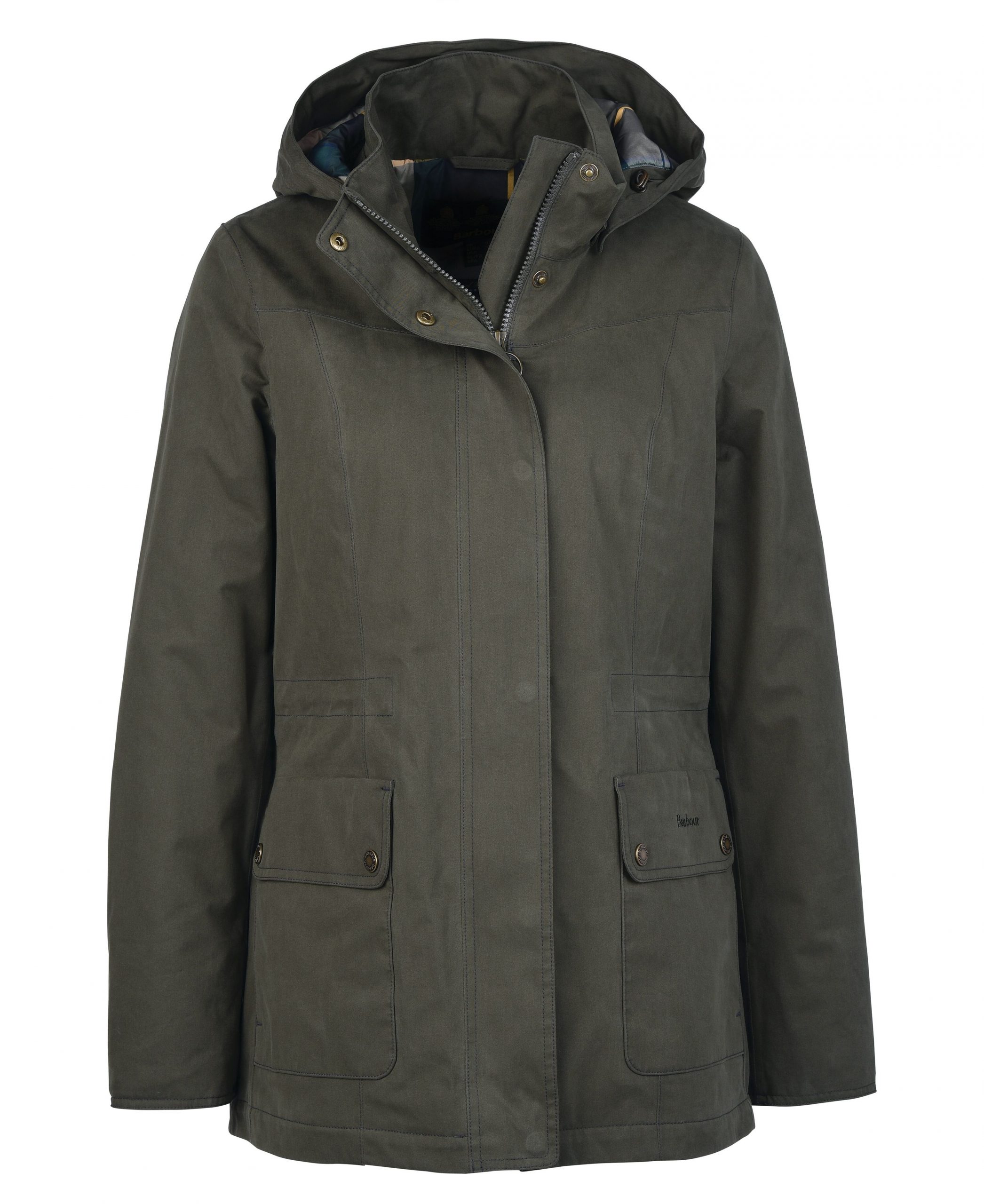 Barbour Buttercup Jacket - Olive/Classic - Ruffords Country Store