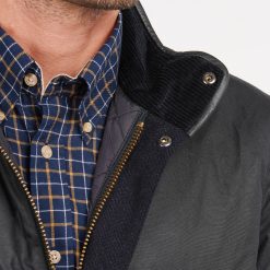 Barbour Hereford Wax - Navy