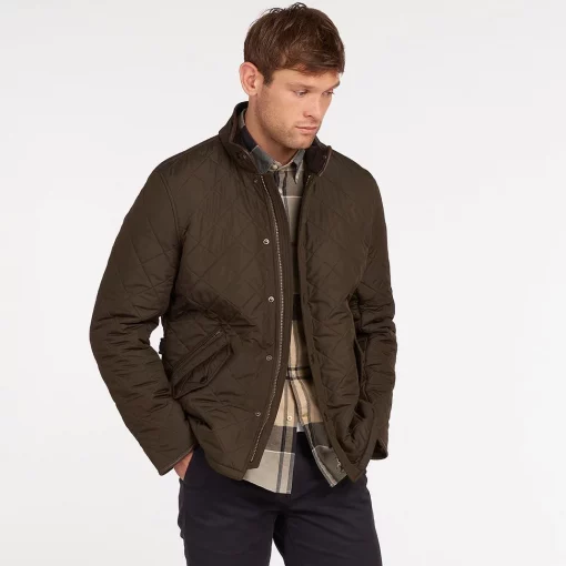 Barbour Powell Quilt - Olive