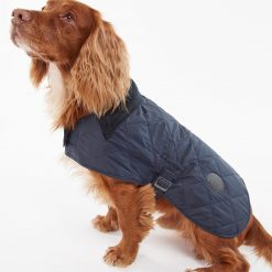 Quilted Dog - Navy 3