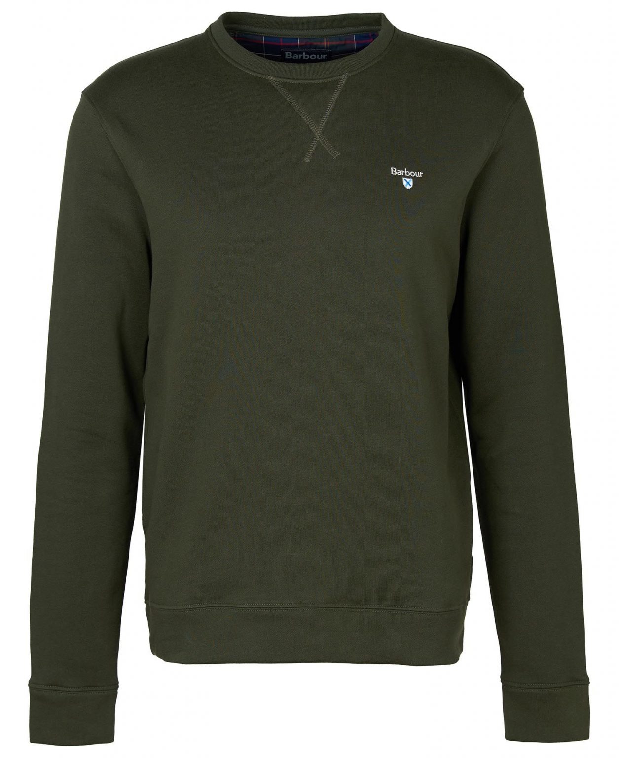 Barbour Ridsdale Crew Neck Sweatshirt - Forest - Ruffords Country Store