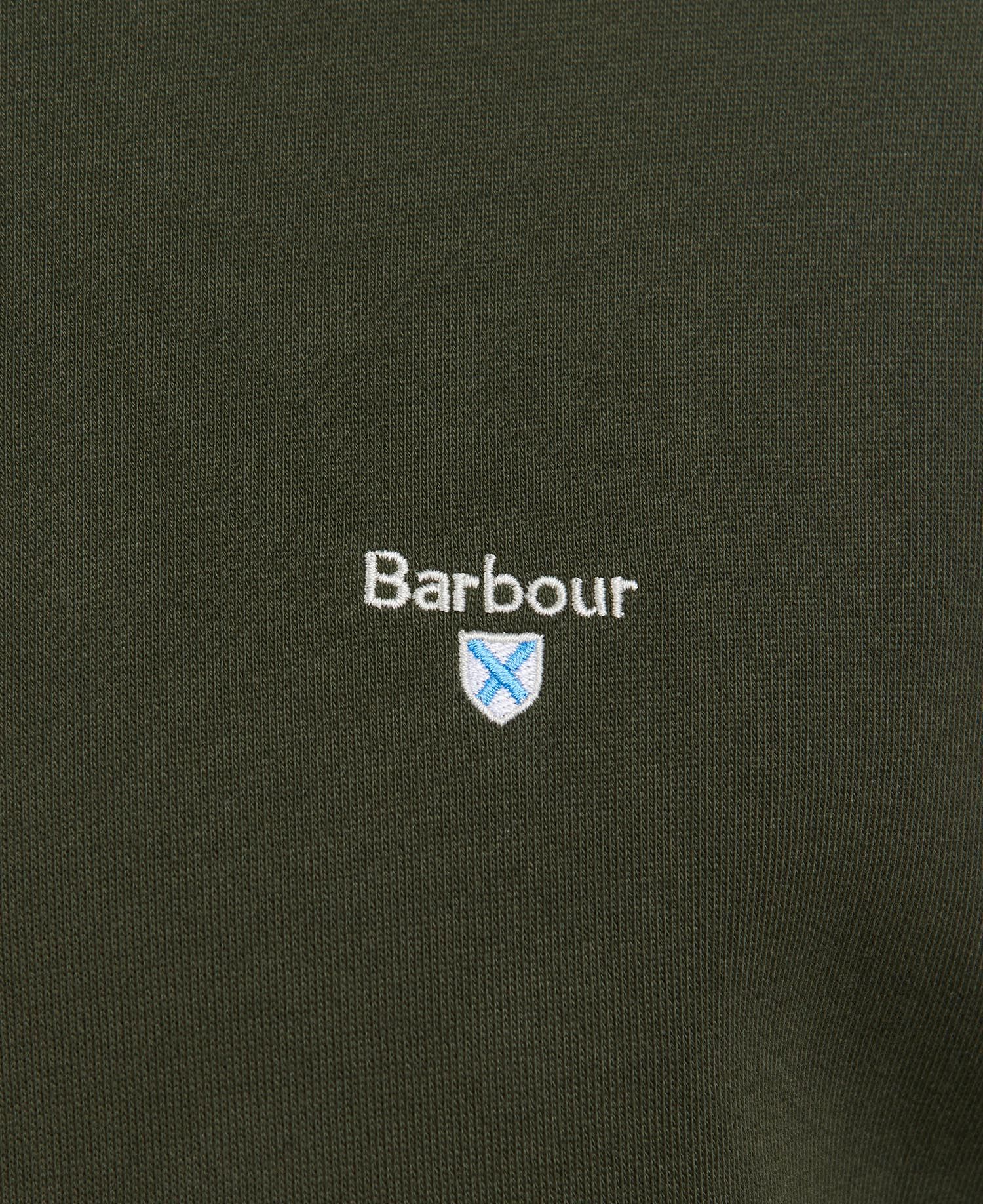 Barbour Ridsdale Crew Neck Sweatshirt - Forest - Ruffords Country Store