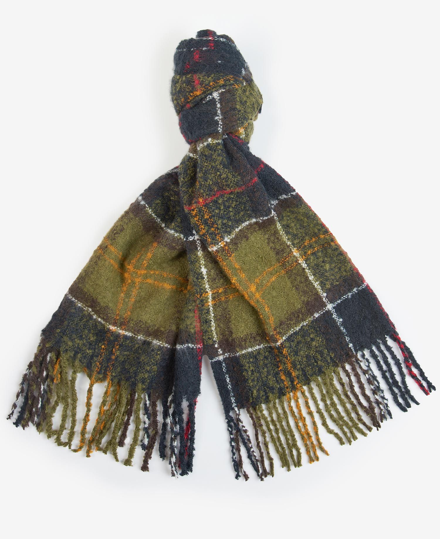 Barbour Saltburn Beanie & Tartan Scarf Set - Classic - Ruffords Country ...