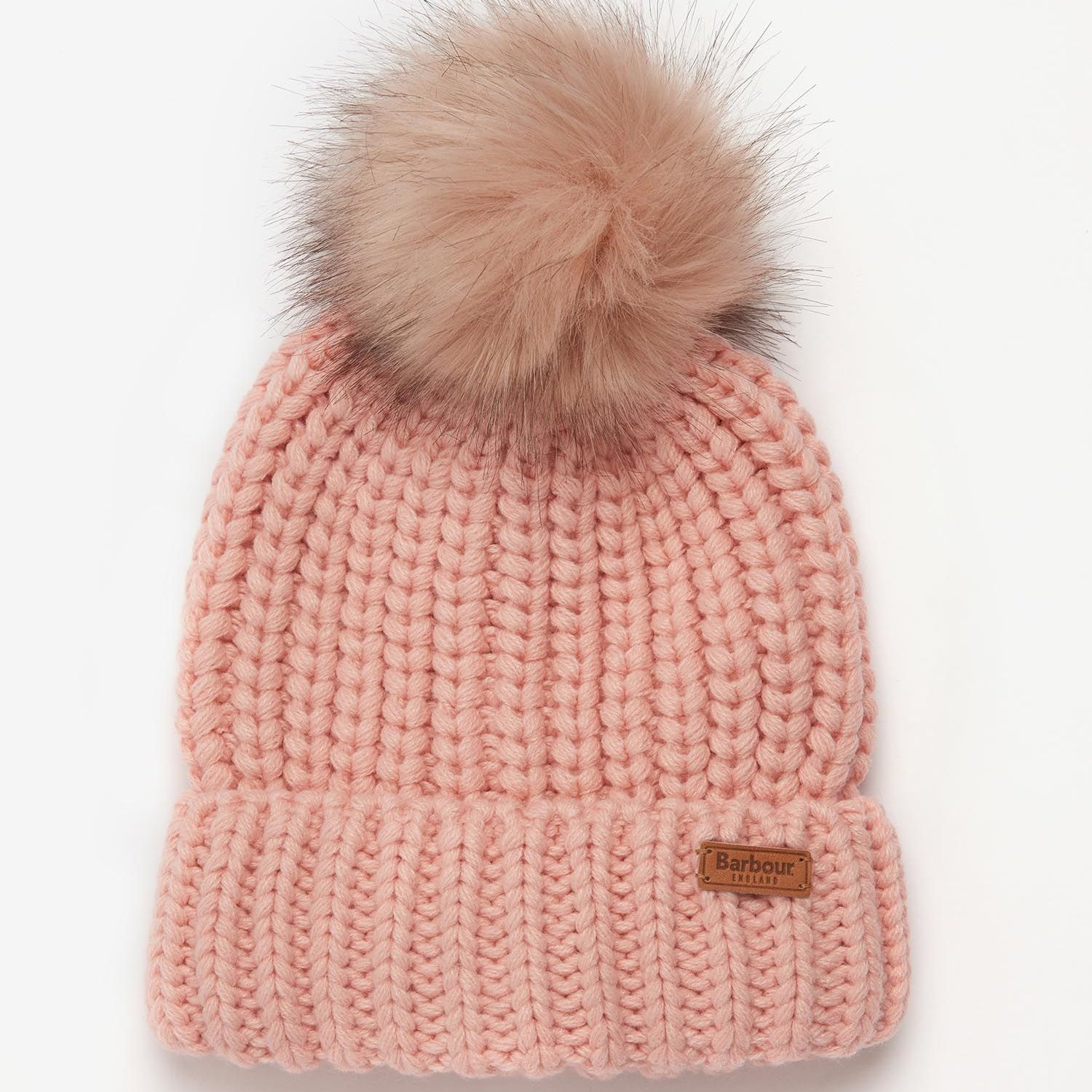 Barbour Girls Saltburn Beanie - Pink - Ruffords Country Store