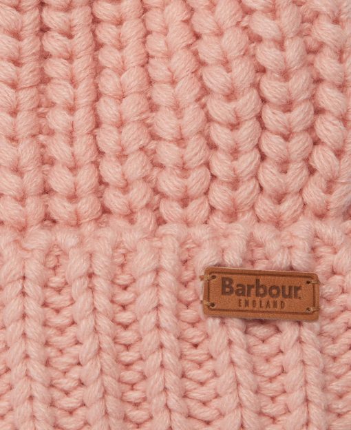 Barbour Girls Saltburn Beanie - Pink