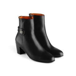 The Upton Ankle Boot - Black Leather