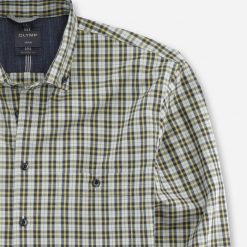 Casual Modern Fit Shirt - Olive
