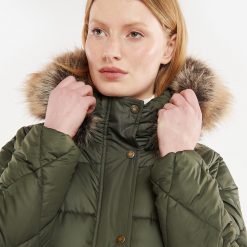 Barbour Daffodil Quilted Jacket - Olive