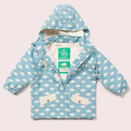 Little Green Radicals Fluffy Cloud Recycled Waterproof Winter Coat