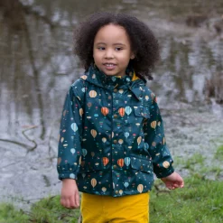Little Green Radicals Higher Ground Waterproof Lined Recycled Raincoat