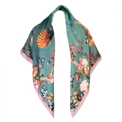 Airs & Graces Large Silk Scarf - Willow