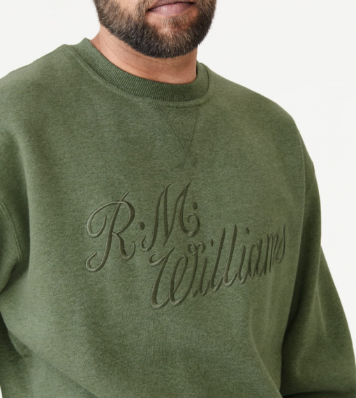 R.M.Williams Women's Script Crew Neck Sweater