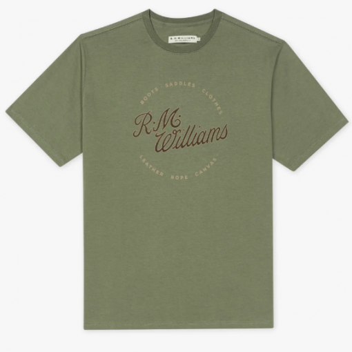 R.M Williams Script Stamp T-Shirt