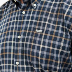 Barbour Coll Thermo Shirt - Inky Blue