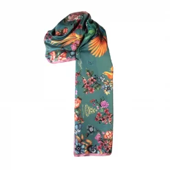 Airs & Graces Classic Silk Scarf - Willow