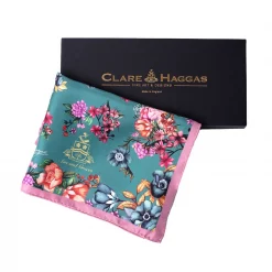Airs & Graces Classic Silk Scarf - Willow