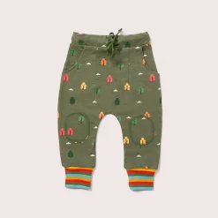 Little Green Radicals Winter Woods Knee Patch Cosy Joggers