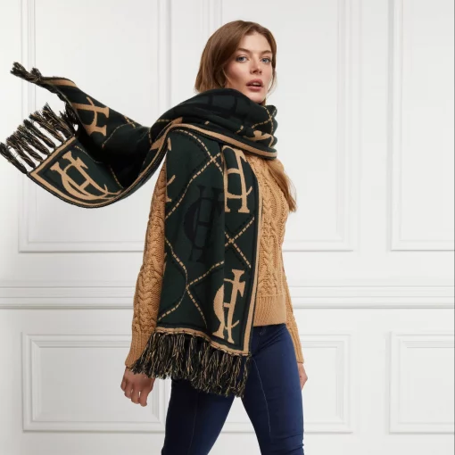 Reversible Monogram Scarf - Blackwatch