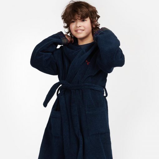 Barbour boys lucas dressing gown