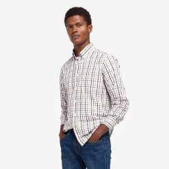 Barbour Eldon Tailored Shirt Stone