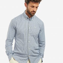 Barbour-Stanhope-Performance-Checked-Shirt-Navy-1