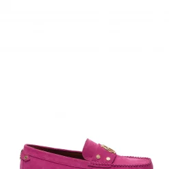 Holland Cooper The Driving Loafer Fuchsia