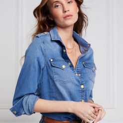 Holland Cooper Western Shirt Denim