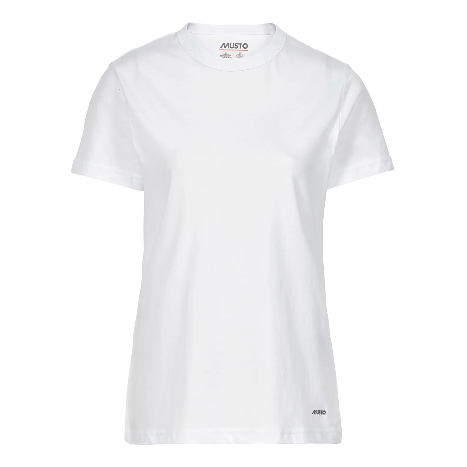 Musto Women's Essential T-Shirt - White - Ruffords Country Store