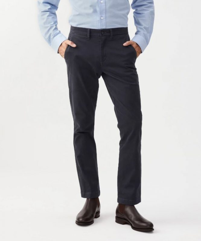 R.M Williams Stirling Chino Trousers - Navy - Ruffords Country Store