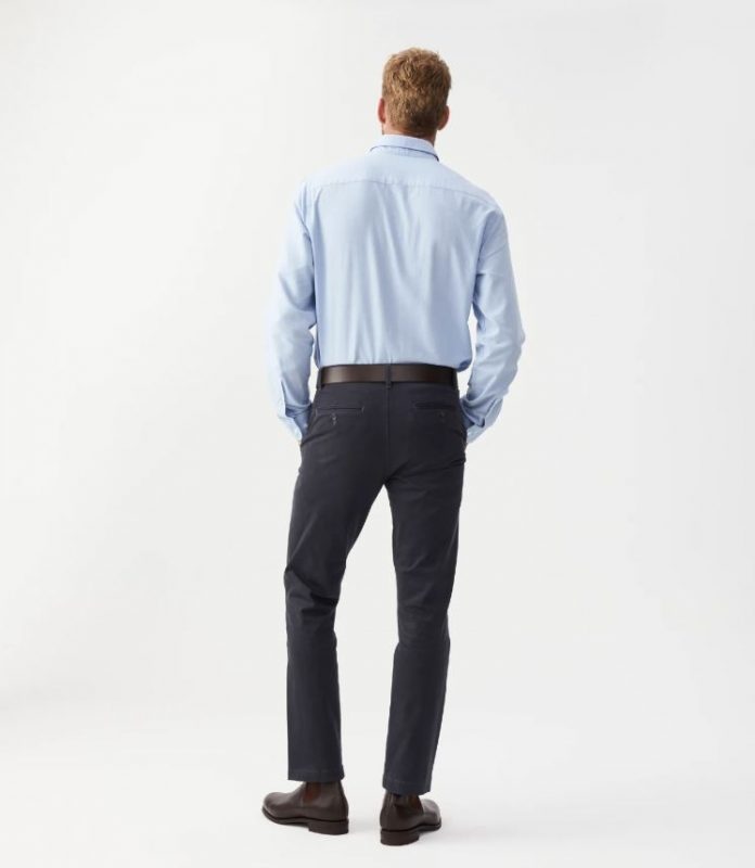 R.M Williams Stirling Chino Trousers - Navy - Ruffords Country Store