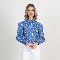 Hartwell Sue Bandana Shirt - Blue