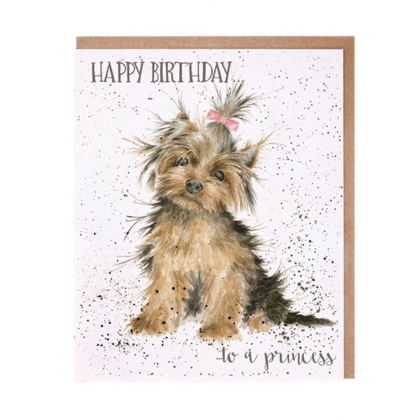 Wrendale Designs - 'Birthday Princess' Terrier Birthday Card - Ruffords ...