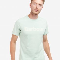 Barbour-Logo-T-Shirt-Dusty-Mint-Ruffords-Country-Lifestyle.1