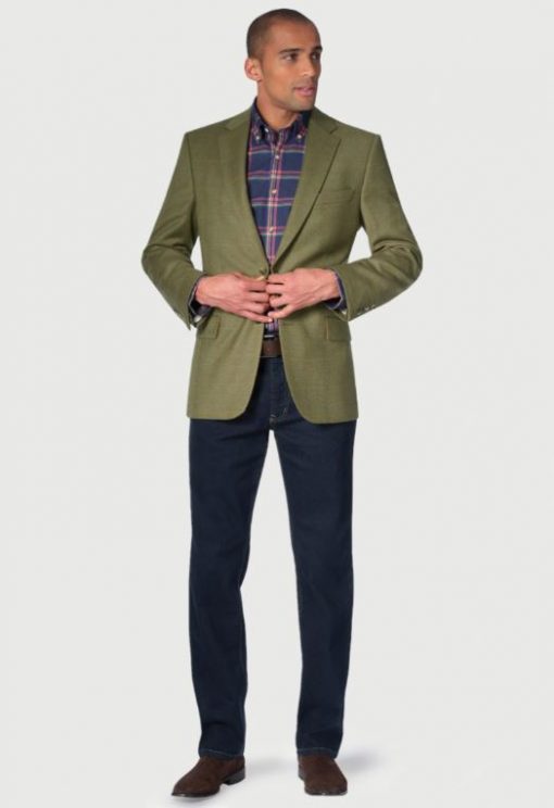 Brook Taverner Helsinki Pure New Wool Tweed Jacket Ruffords