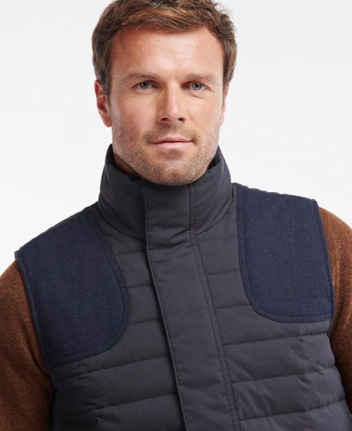 Barbour bradford deals gilet navy