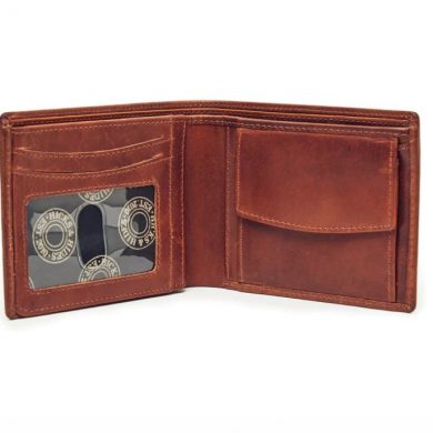 Hicks & Hides 12 Bore Wallet - Cognac - Ruffords Country Store