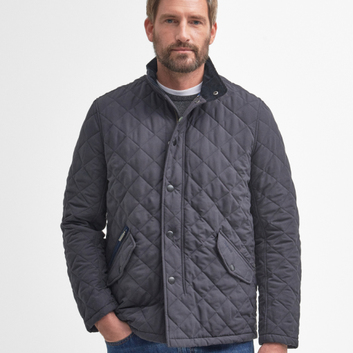 Barbour Shoveler Quilted jacket navy