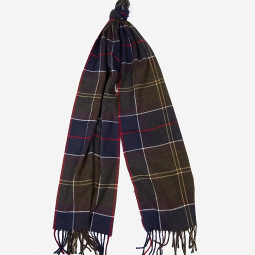barbour galingale tartan scarf classic