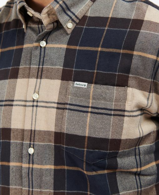 Barbour plaid sale shirt