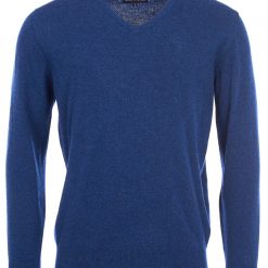 Barbour-Essential- Lambswool- V-Neck -Jumper-Deep-Blue-Ruffords-Country-Lifesytle.02