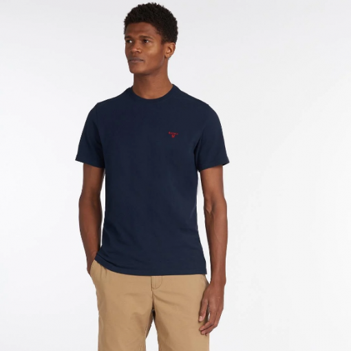 Barbour-Essential-T-Shirt-Sports navy