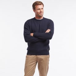 Barbour-Nelson-Essential-Crew-Neck-Sweater-Navy