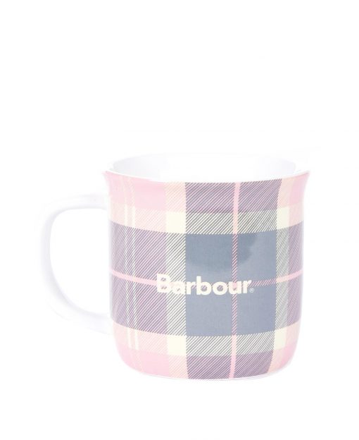 Barbour-Tartan-Mug-Pink-Grey